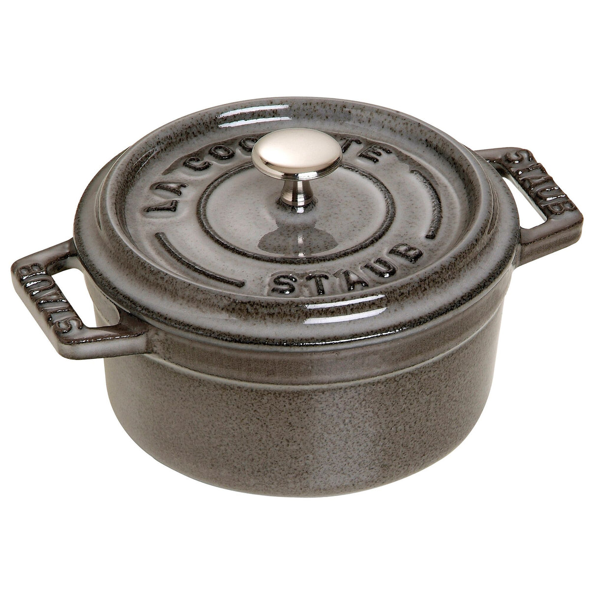 STAUB | LA COCOTTE - Mini Cocotte-pata - Ø 100mm - valurauta - grafiitinharmaa
