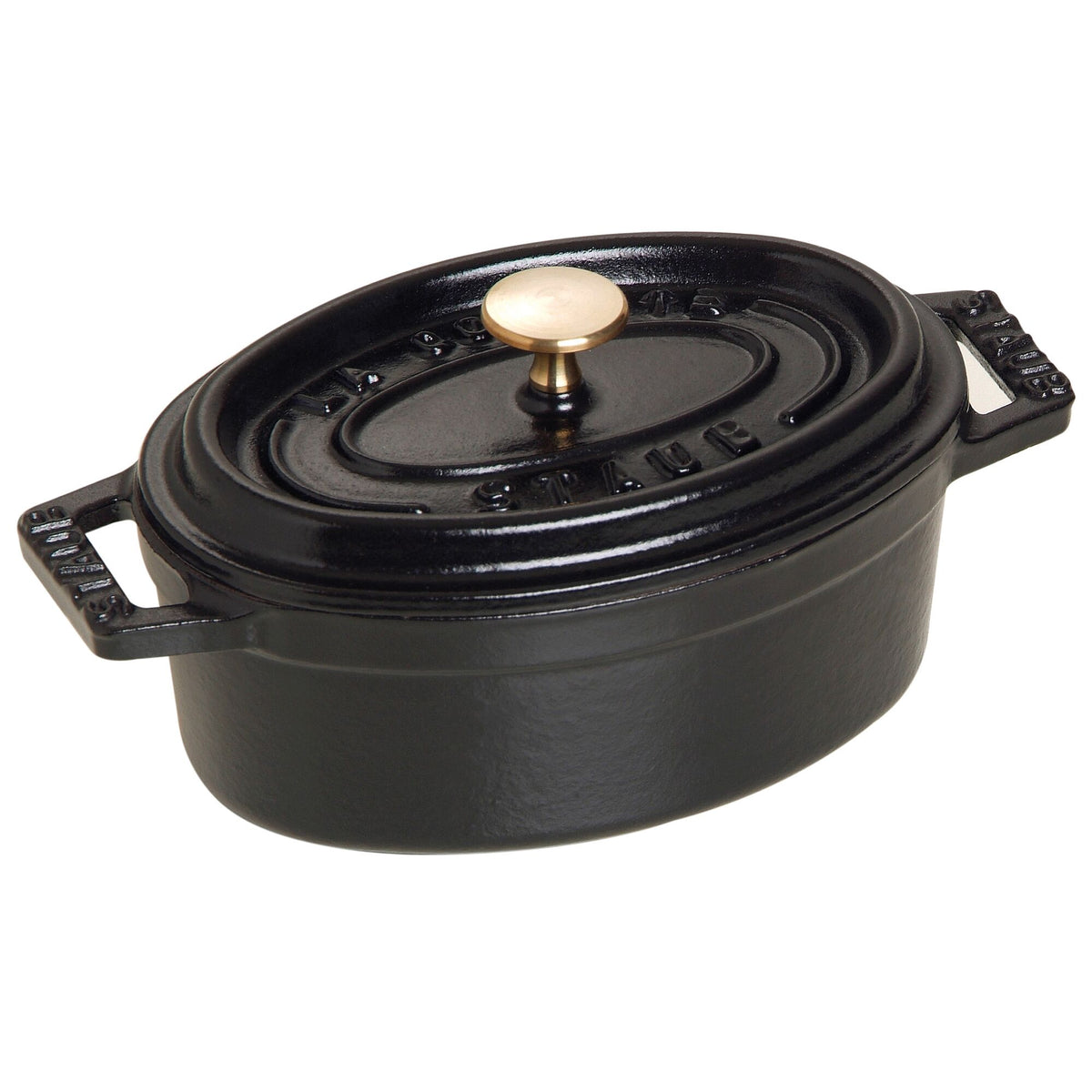STAUB | Mini Cocotte Round Enamelled Cast Iron Casserole Dish – Ø 110 mm – Black