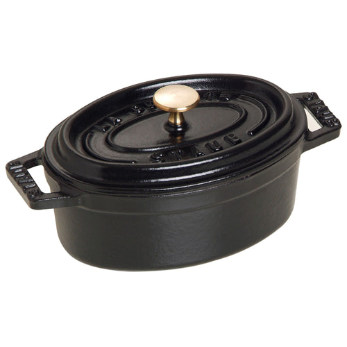 STAUB | LA COCOTTE - Mini Cocotte-pata - Ø 110mm - valurauta - musta
