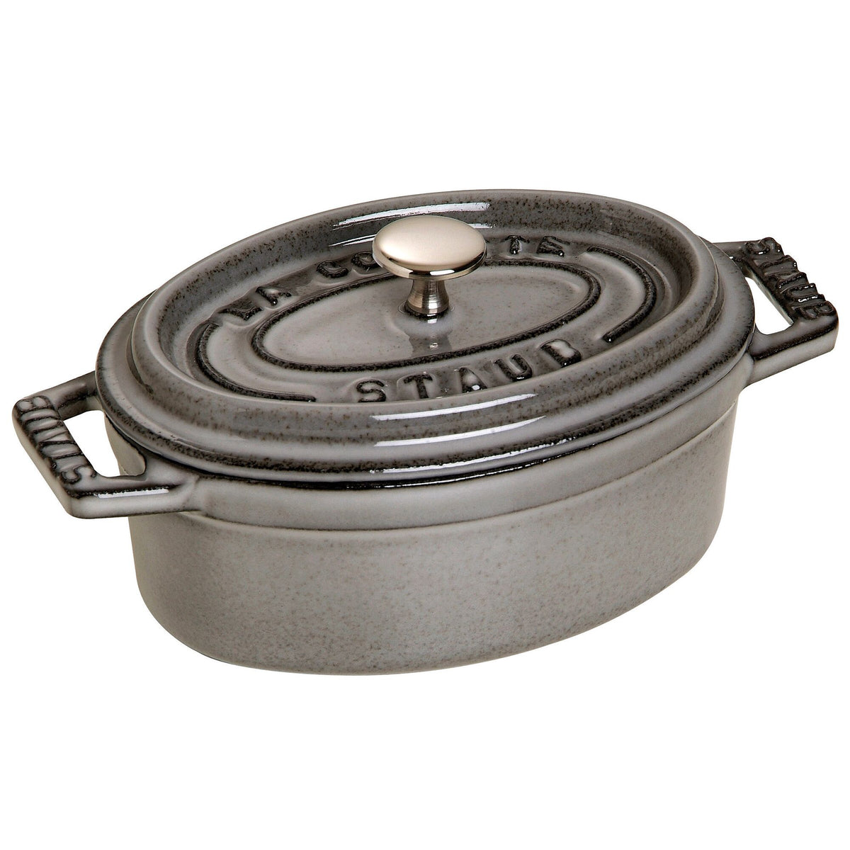 STAUB | LA COCOTTE - Mini Cocotte-pata - Ø 110mm - valurauta - grafiitinharmaa