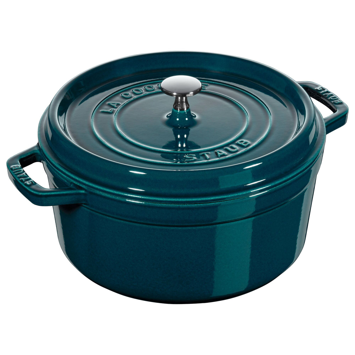 STAUB | Cocotte Round Enamelled Cast Iron Casserole Dish – Ø 260 mm