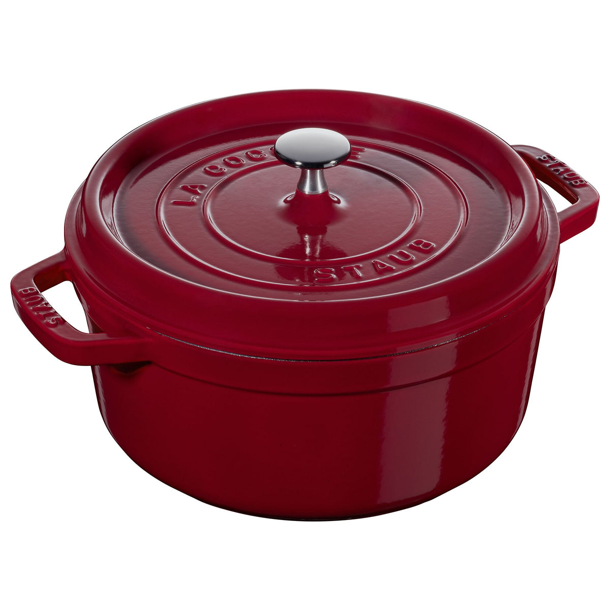 STAUB | LA COCOTTE - Cocotte-pata- Ø 220mm - valurauta - bordeaux