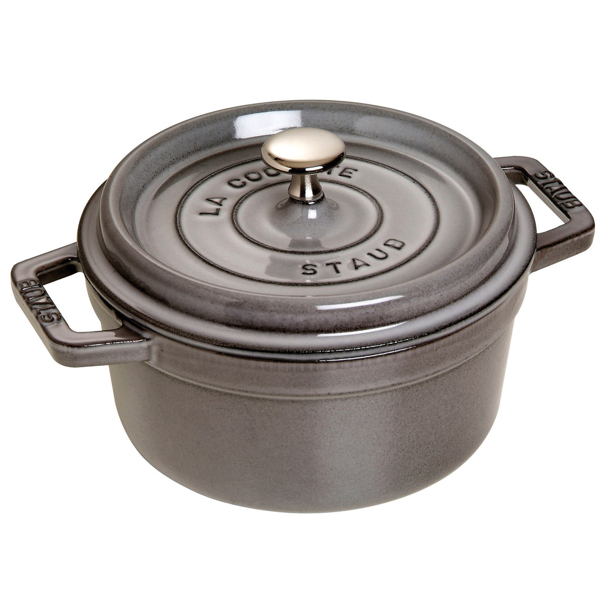 STAUB | LA COCOTTE - Cocotte-pata - Ø 200mm - valurauta - grafiitinharmaa