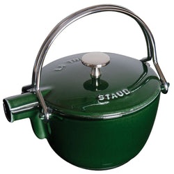 STAUB | SPECIALITIES - Teekannu - 1,1 L - valurauta - basilikanvihreä