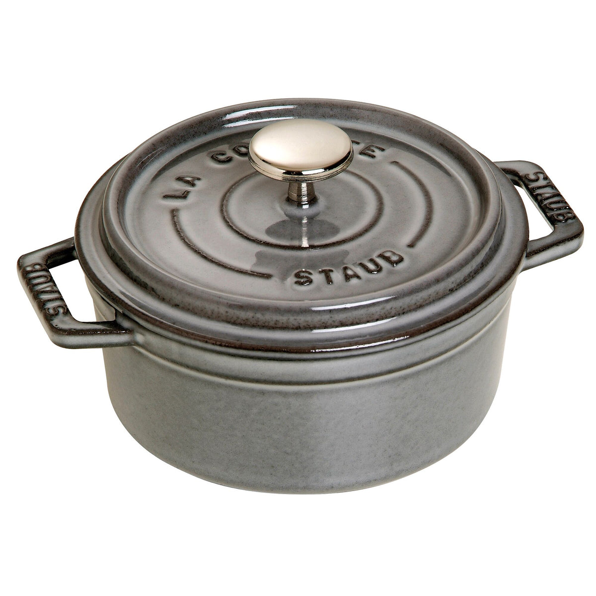 STAUB | LA COCOTTE - Cocotte-pata - Ø 120mm - valurauta - grafiitinharmaa