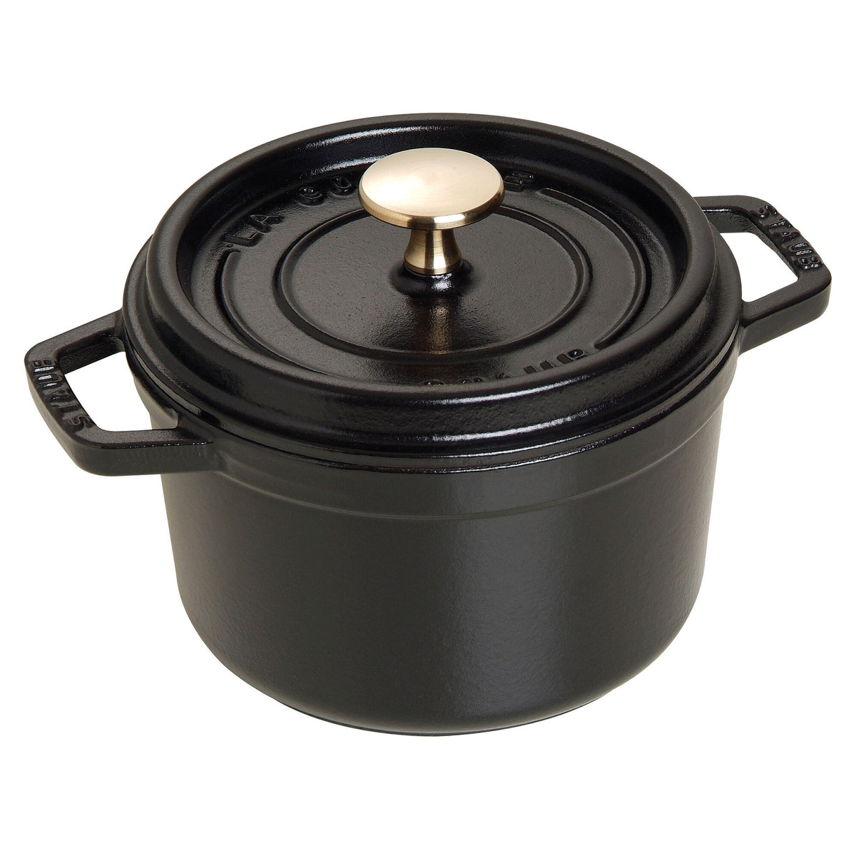 STAUB | LA COCOTTE - Cocotte-pata - Ø 160mm - valurauta - musta