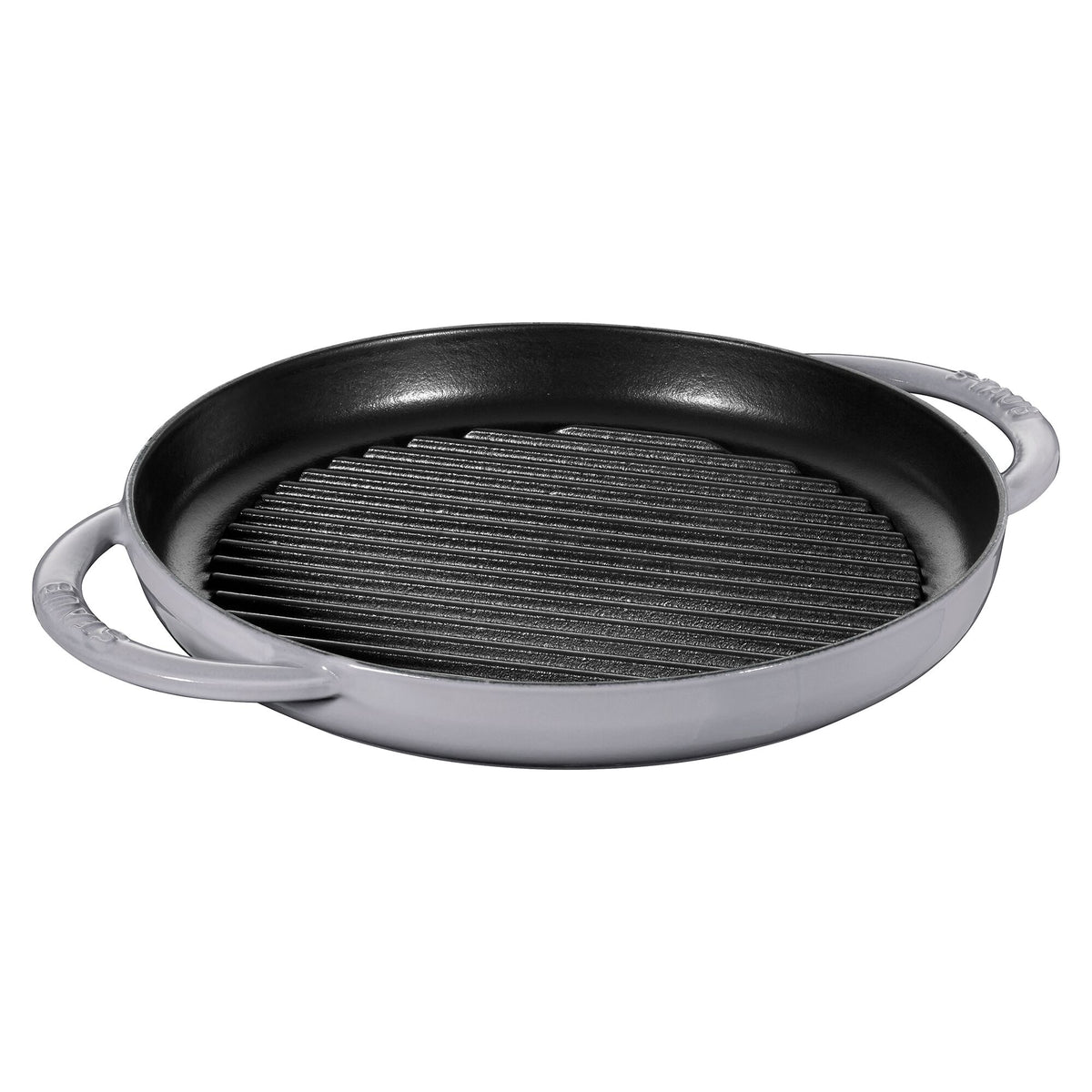 STAUB | GRILL PANS - Grillipannu - Ø 260mm - valurauta - grafiitinharmaa