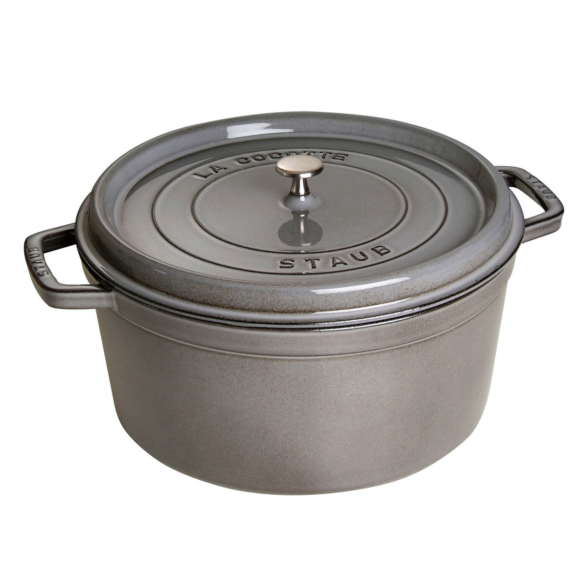 STAUB | LA COCOTTE - Cocotte-pata - Ø 300mm - valurauta - grafiitinharmaa