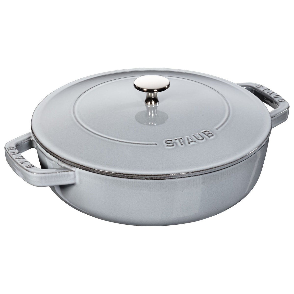 STAUB | BRAISERS - Paahdin Chistera Drop-Structure - 240mm - valurauta - grafiitinharmaa