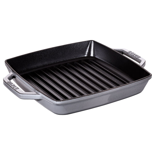 STAUB | GRILL PANS - Grillipannu - 230x230mm - valurauta - grafiitinharmaa