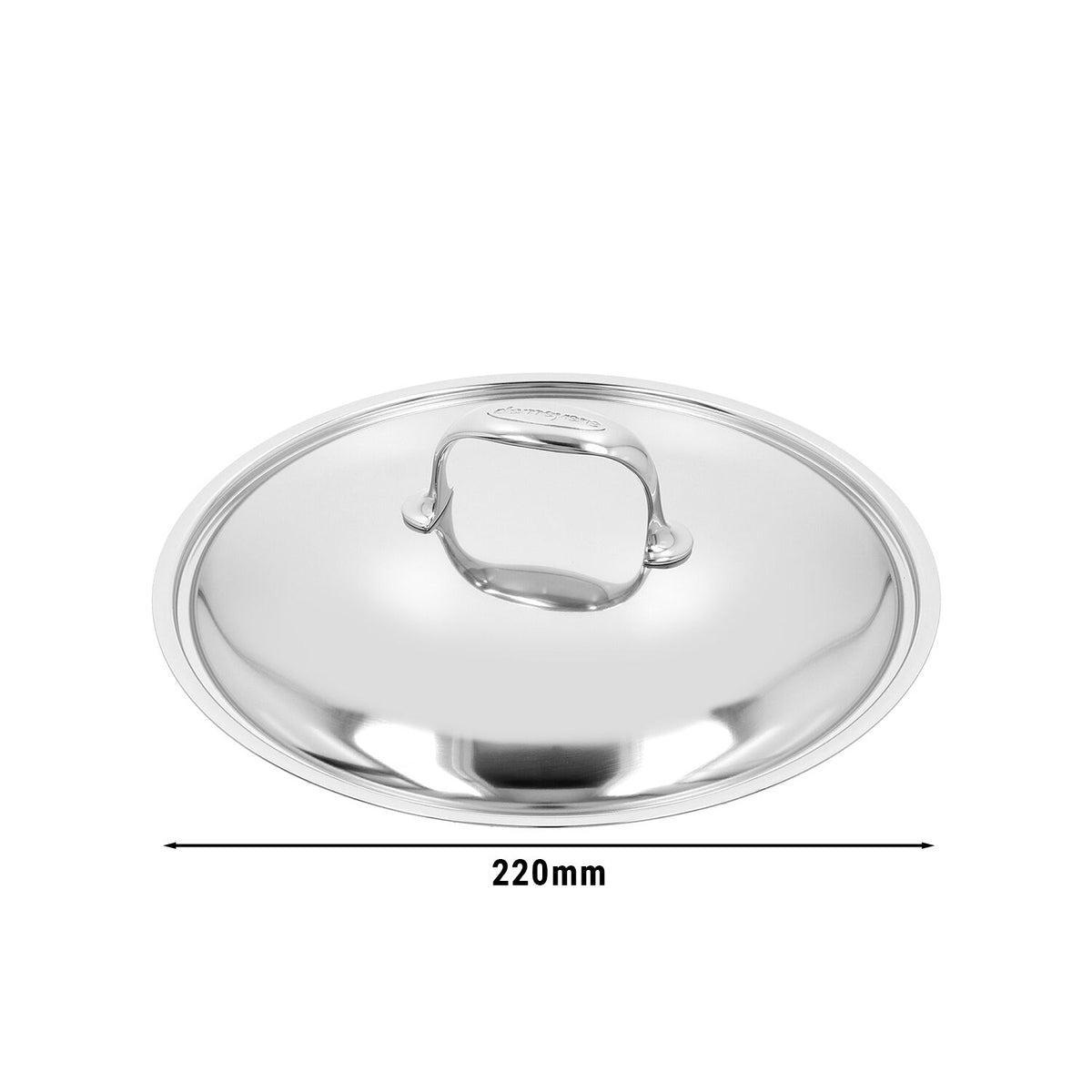 DEMEYERE | ATLANTIS 7 - Kansi - Ø 220mm - ruostumaton teräs