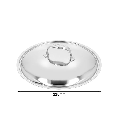 DEMEYERE | ATLANTIS 7 - Kansi - Ø 220mm - ruostumaton teräs