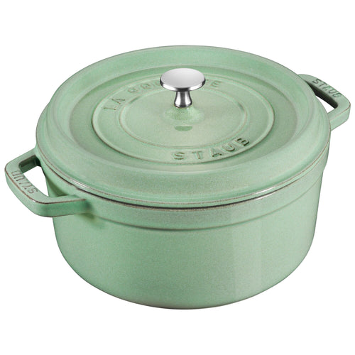 STAUB | LA COCOTTE - Cocotte-pata - Ø 200mm - valurauta - salvianvihreä