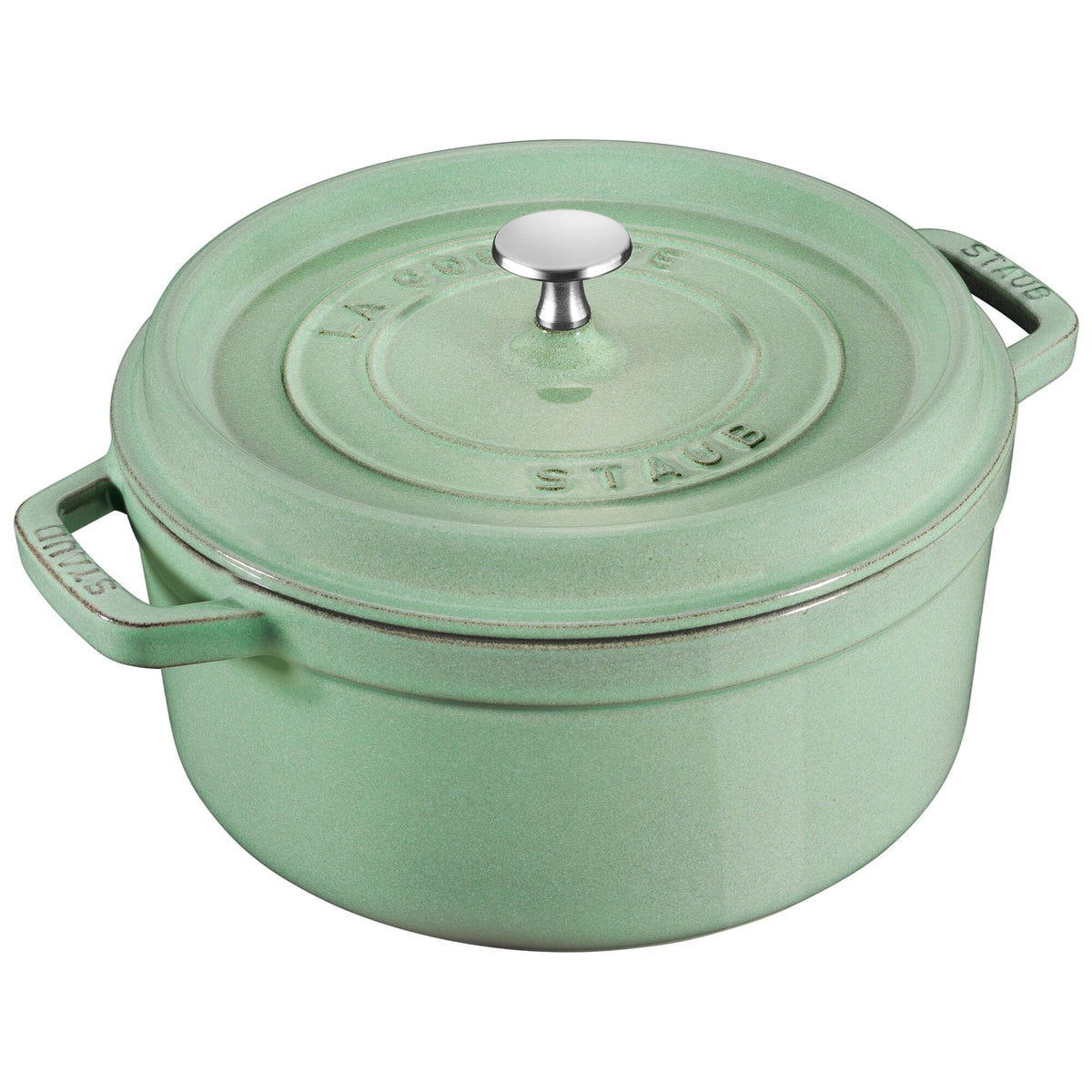 STAUB | LA COCOTTE - Cocotte-pata - Ø 180mm - valurauta - salvianvihreä