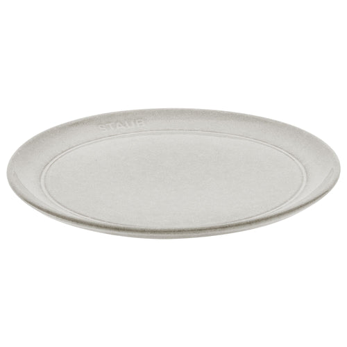 STAUB | DINING LINE - Lautanen - litteä - Ø 200mm - keraaminen - valkoinen tryffeli