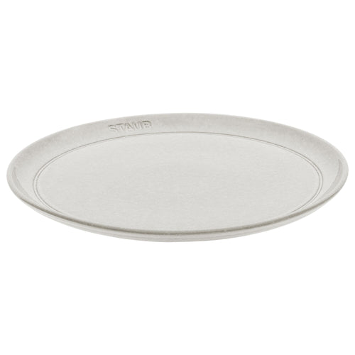 STAUB | DINING LINE - Lautanen - litteä - Ø 260mm - keraaminen - valkoinen tryffeli