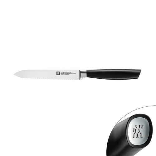 (1 piece) ZWILLING | All Star Utility Knife – 130 mm Blade - FRIODUR Ice-Hardened - Made in Germany