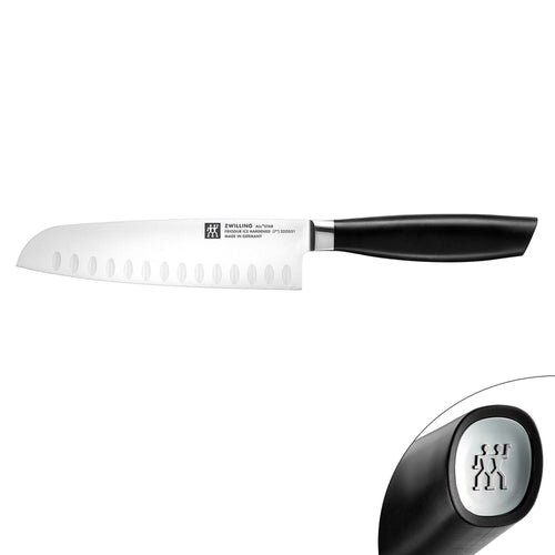(1 piece) ZWILLING | All Star Santoku Knife – 180 mm Blade - FRIODUR Ice-Hardened - Made in Germany