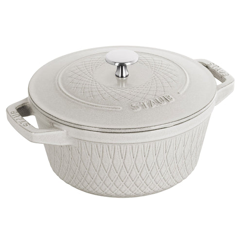 STAUB | LA COCOTTE - Cocotte-pata - Ø 240mm - valurauta - valkoinen tryffeli