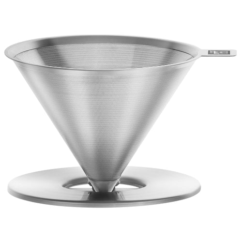 ZWILLING | Reusable Pour Over Coffee Filter – 18/10 Stainless Steel - Reusable - 1–4 Cups - Ø 10 cm