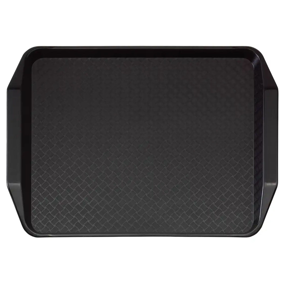 (24 kpl) CAMBRO | Pikaruokatarjotin - suorakulmainen - 430x300mm - korkea profiili kahvoilla - musta