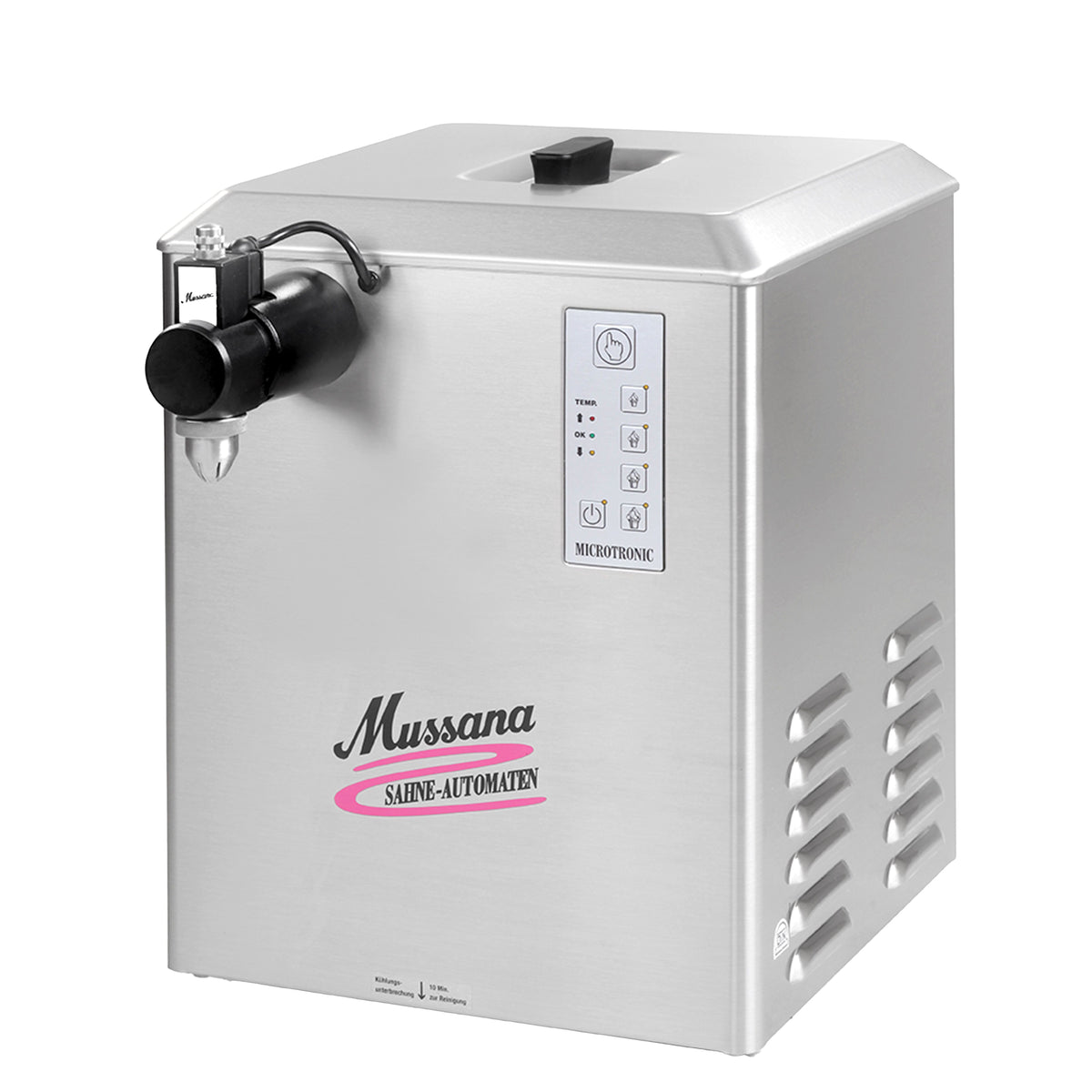 MUSSANA | GRANDE - Commercial Whipped Cream Machine – Chilled – 12 L – 230 V
