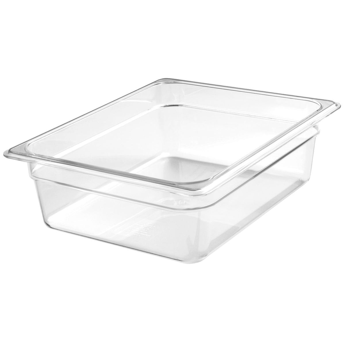 (6 kpl) CAMBRO | Camview® - Kopolymeerinen GN-astia 1/2 - Kirkas - Korkeus: 100mm - BPA-vapaa.