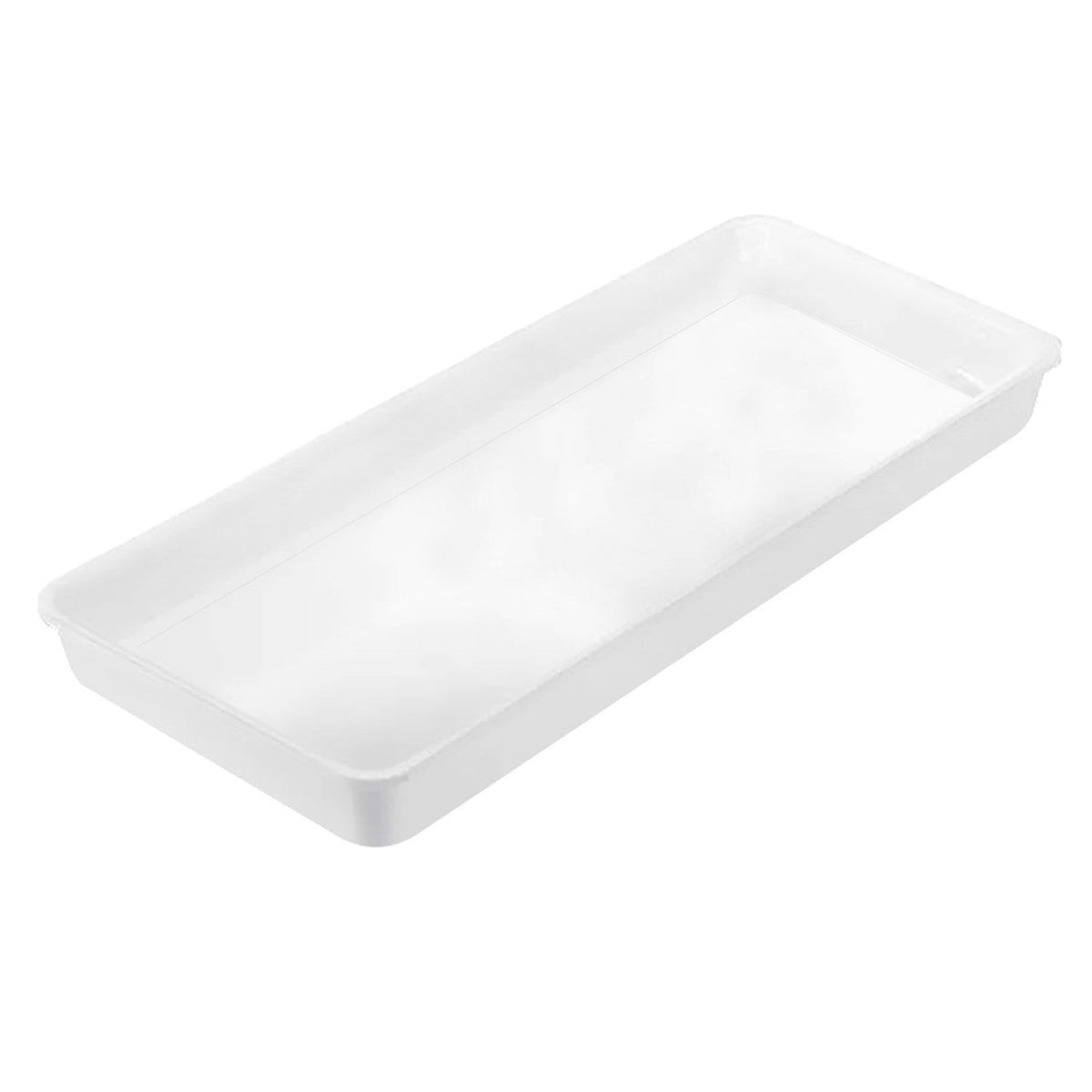 Serving Platter - Plastic - 530x200x40mm - White - rectangular