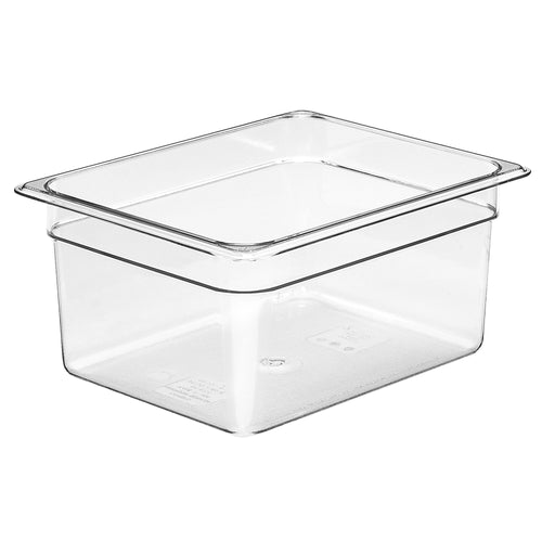 (6 kpl) CAMBRO | Camview® - Kopolymeerinen GN-astia 1/2 - Kirkas - Korkeus: 150mm - BPA-vapaa.