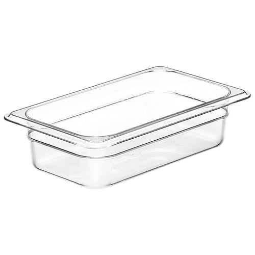 (6 kpl) CAMBRO | Camview® - Copolymer GN-Container 1/4 - Kirkas - Korkeus: 65mm - BPA-vapaa