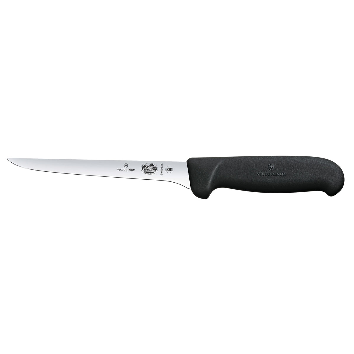 VICTORINOX | Fibrox Boning Knife – Straight Edge - 15 cm Blade