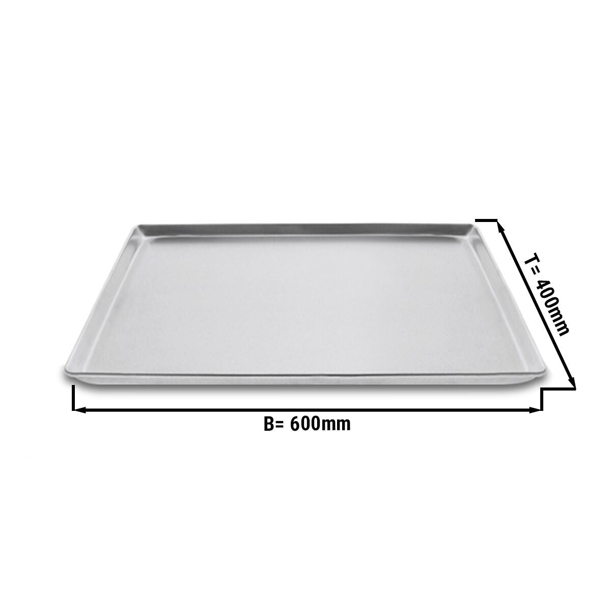 Serving Tray - Aluminium - 600x400x20mm