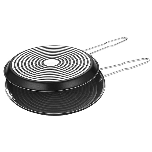 Kääntöpannu - Alumiini - Ø 320 mm - Korkeus: 60 mm - tarttumaton - yhteensopiva: kaasu, keraaminen, sähkö