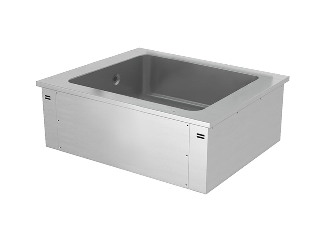 Integrated Drop-in Ice Well - 810mm - 2x GN 1/1 - 90L