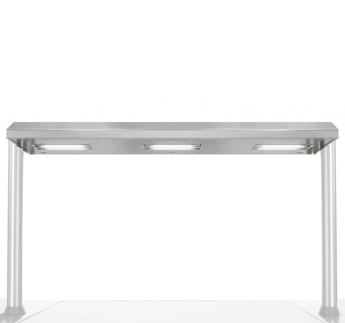 Lämpösäteilijä - 1135x100x50 mm - GN 1/1 - halogeenilamput, ruostumaton teräs - varten BA116 ja WA116 - Teho: 12 W