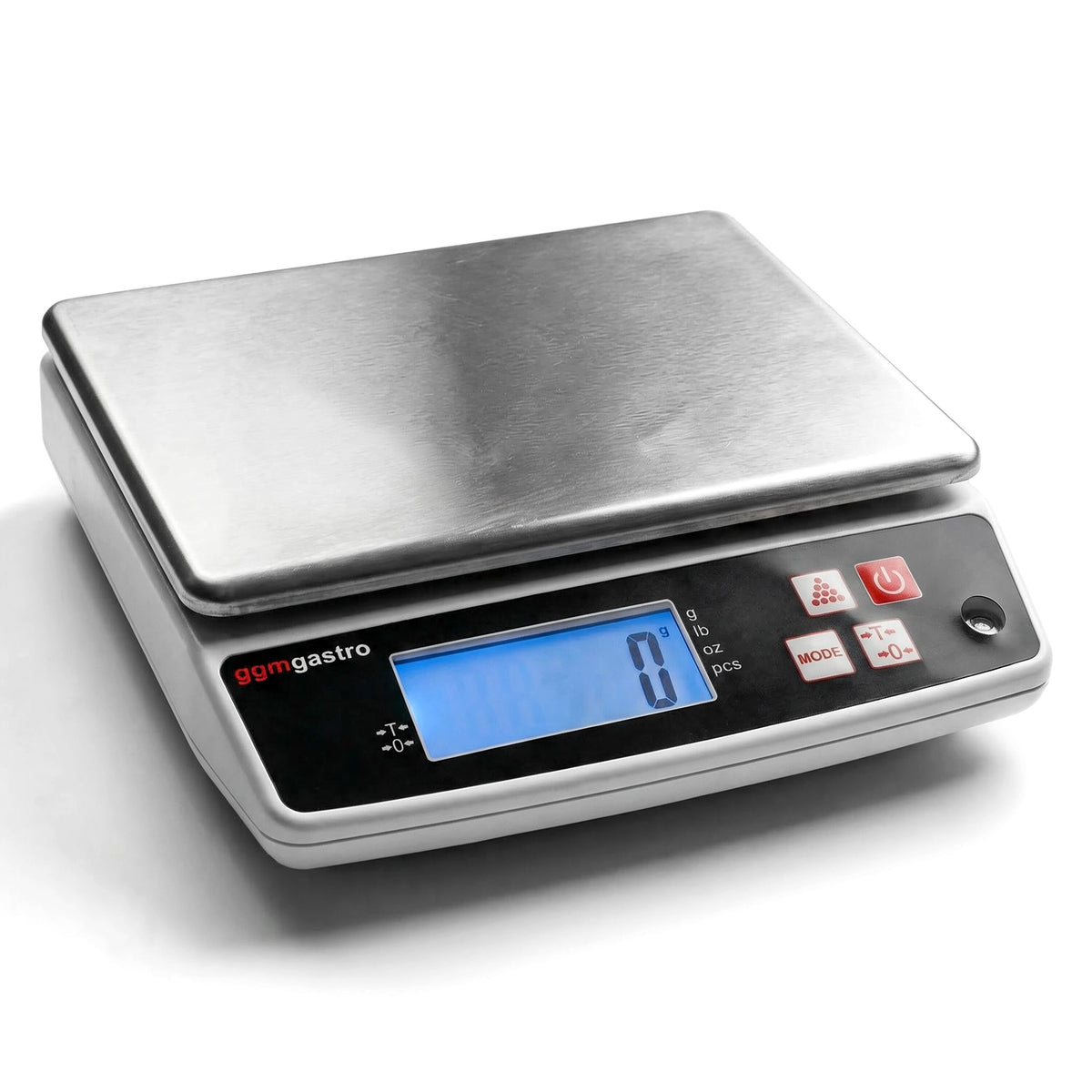 Digitaalinen keittiövaaka - 10 kg / 1 g - punnitustaso 240x180 mm