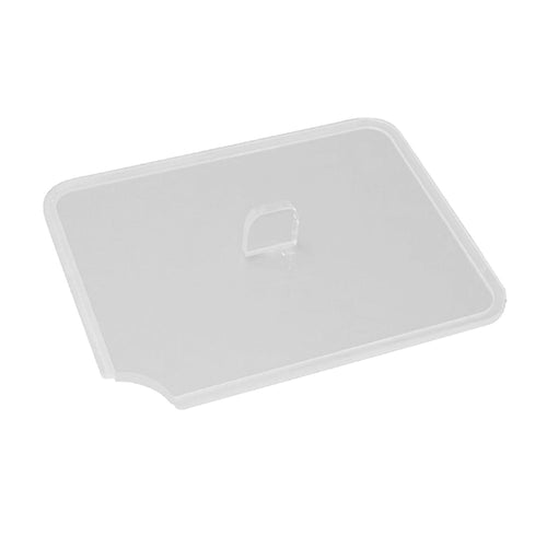 Polykarbonaatti GN-kansi GN 1/1 - lusikka-aukolla - korkeus: 7 mm - 530x325 mm - Läpinäkyvä