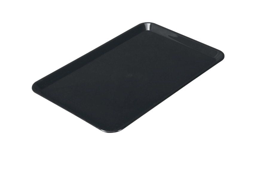 Serving Platter - Plastic - 360x240x17mm - Black - rectangular