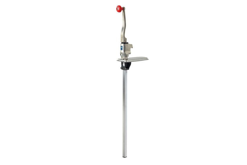 Bonzer | Manual Bench Can Opener - Shaft Length: 400mm - Stainless Steel - Max Can Height: 35cm