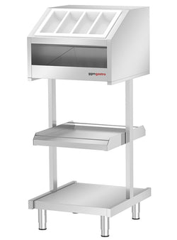 Aterin- ja astiateline KOPENHAGEN BVI800 - lattiamalli - 620 mm
