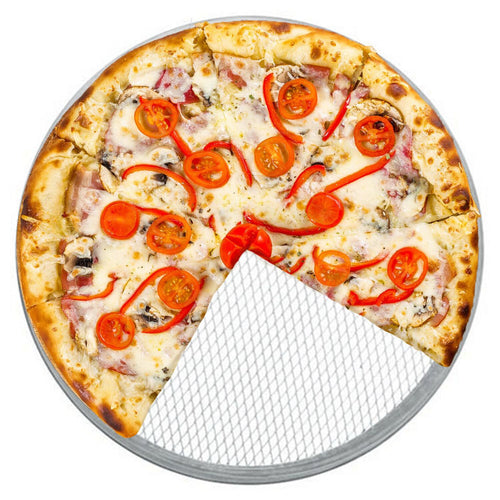 Pizza screen - Aluminium - Ø330mm - perforated