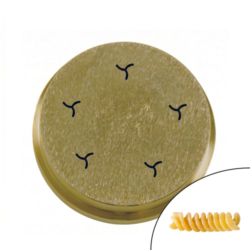 pastakoneen muotti - Fusilli - Ø 9 mm - Ø 57 mm - yhteensopiva: NMF8N & NMF13N