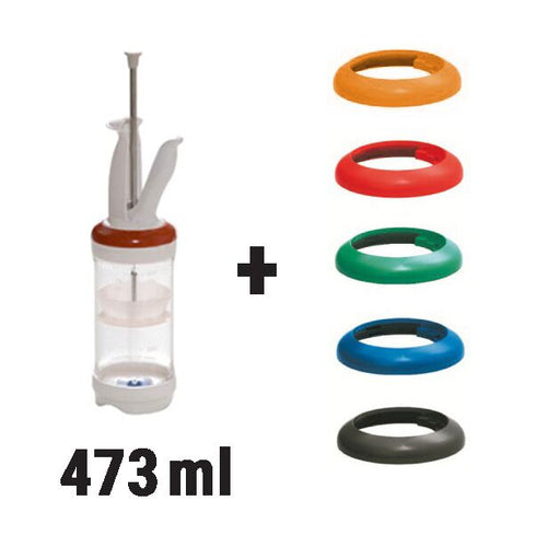 (3 pcs) Portion Pal Kit - with Triple-Hole Membrane