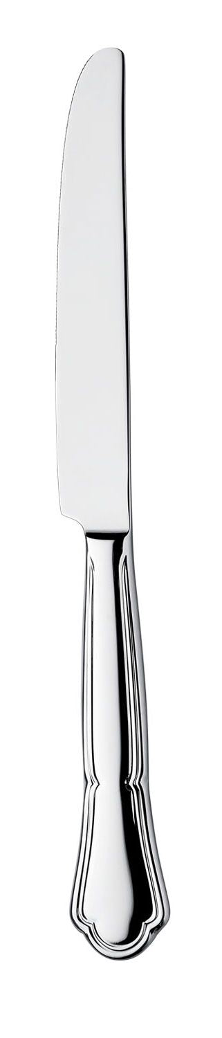 (12 pcs) Table knife Vincenza - 18/10 stainless steel - 240mm - Mirror