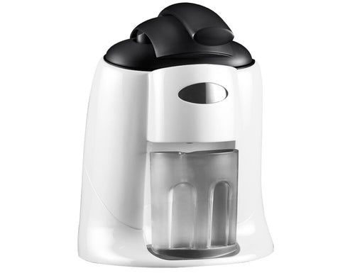 Sähköinen sitruspuristin - 570 W - ominaisuuksilla: pressivipu, 1 300/1 600 rpm, astianpesukoneenkestävät osat (90 °C) & kaksinkertainen tuotanto kahden kartion ansiosta - valkoinen (Kaksois)