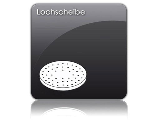 pastakoneen muotti - Lochscheibe - Ø 3 mm - yhteensopiva: FWK600
