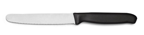 Hedelmä- ja vihannesveitsi - Terä: 110 mm - sahalaitainen - ruostumaton teräs