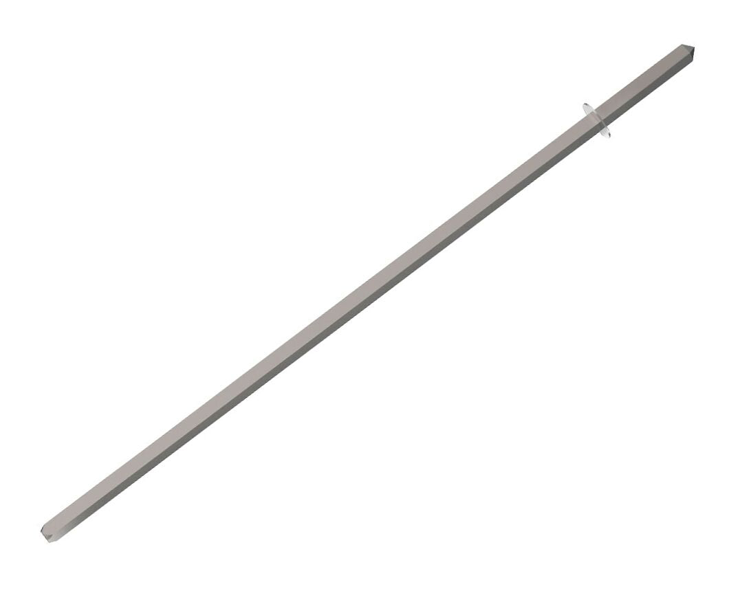 Dönerspiede - 890x16x16 mm - ruostumaton teräs - yhteensopiva: DUK4-EN-SB