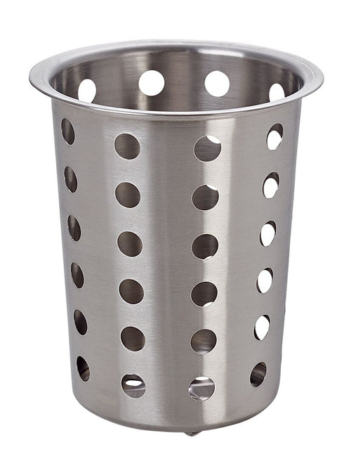 Cutlery holder - perforated - height: 13.5 cm