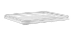 Kansi speise‑astialle - muovi - kirkas - 229x230x15 mm - iskunkestävä - yhteensopiva: SBGP5 & SBGP7